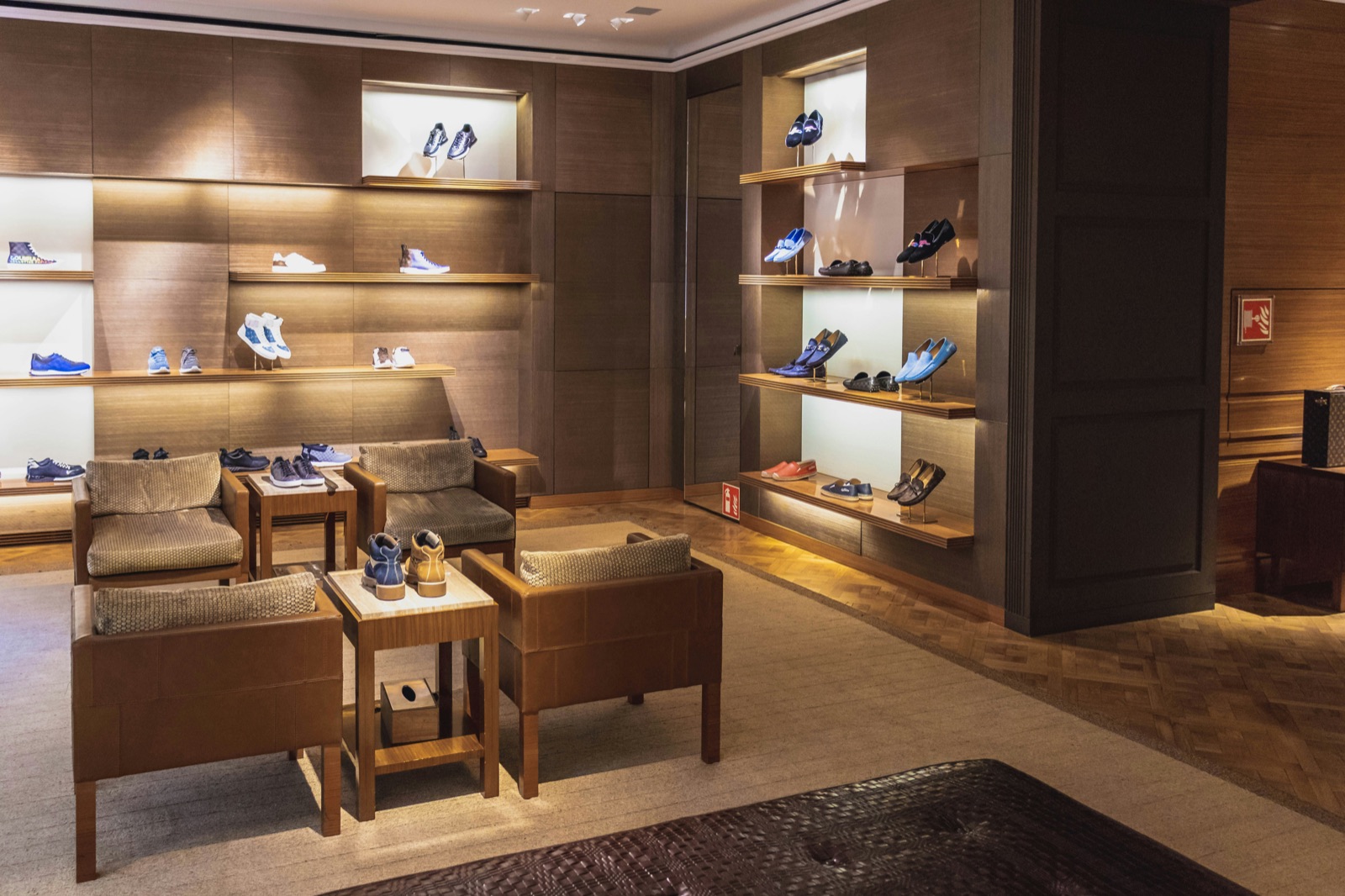 Inside the Aurelle boutique